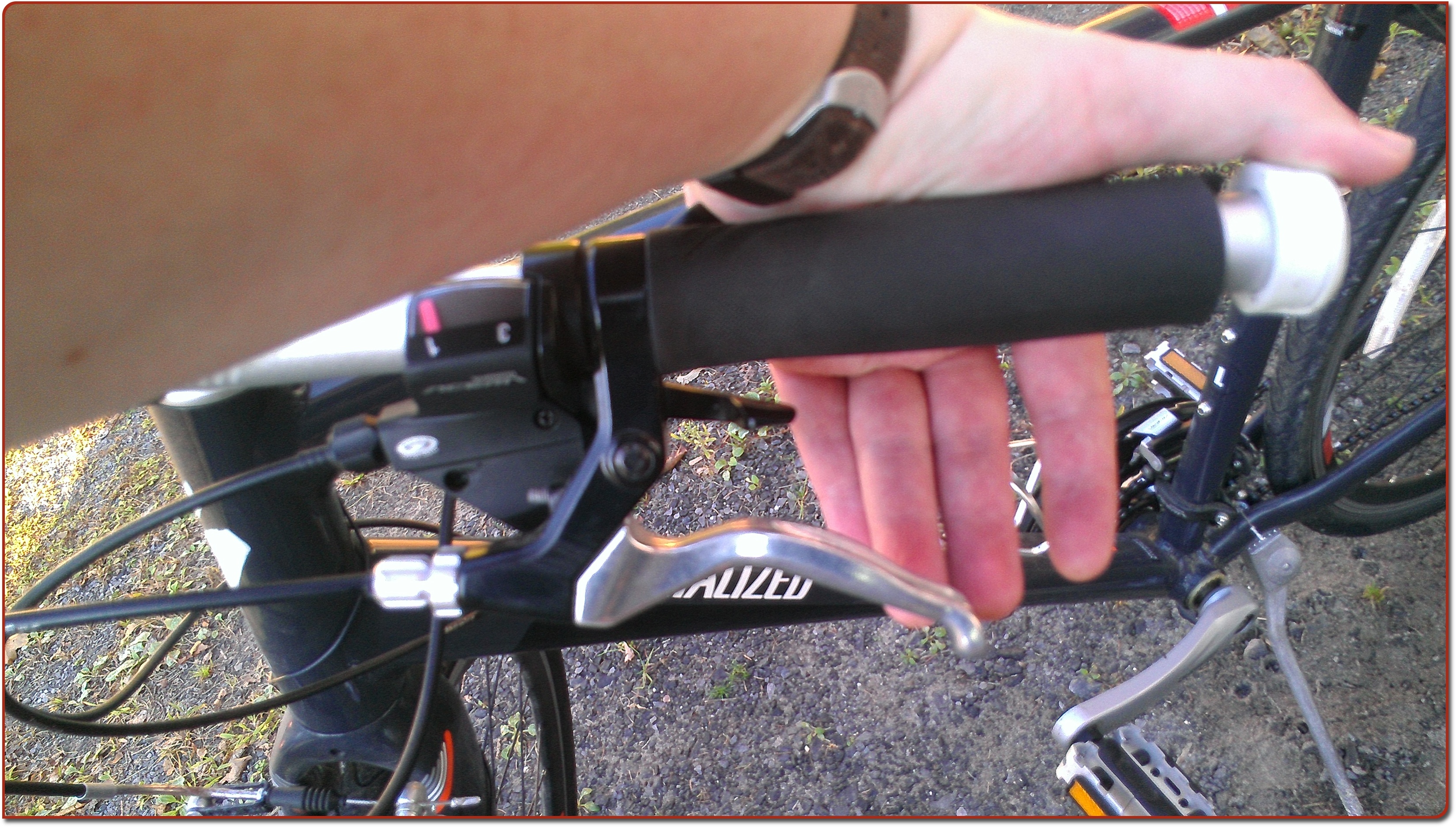 adjusting bicycle hand brakes